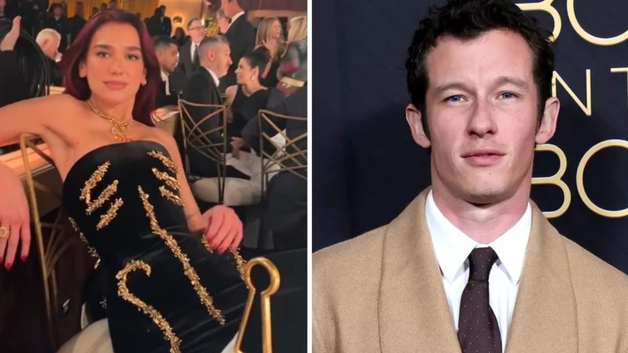 Dua Lipa 'engaged' to Callum Turner in a romantic Christmas proposal